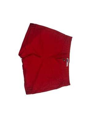 Old Navy Women's Red Mid-Rise Everyday Chino Shorts